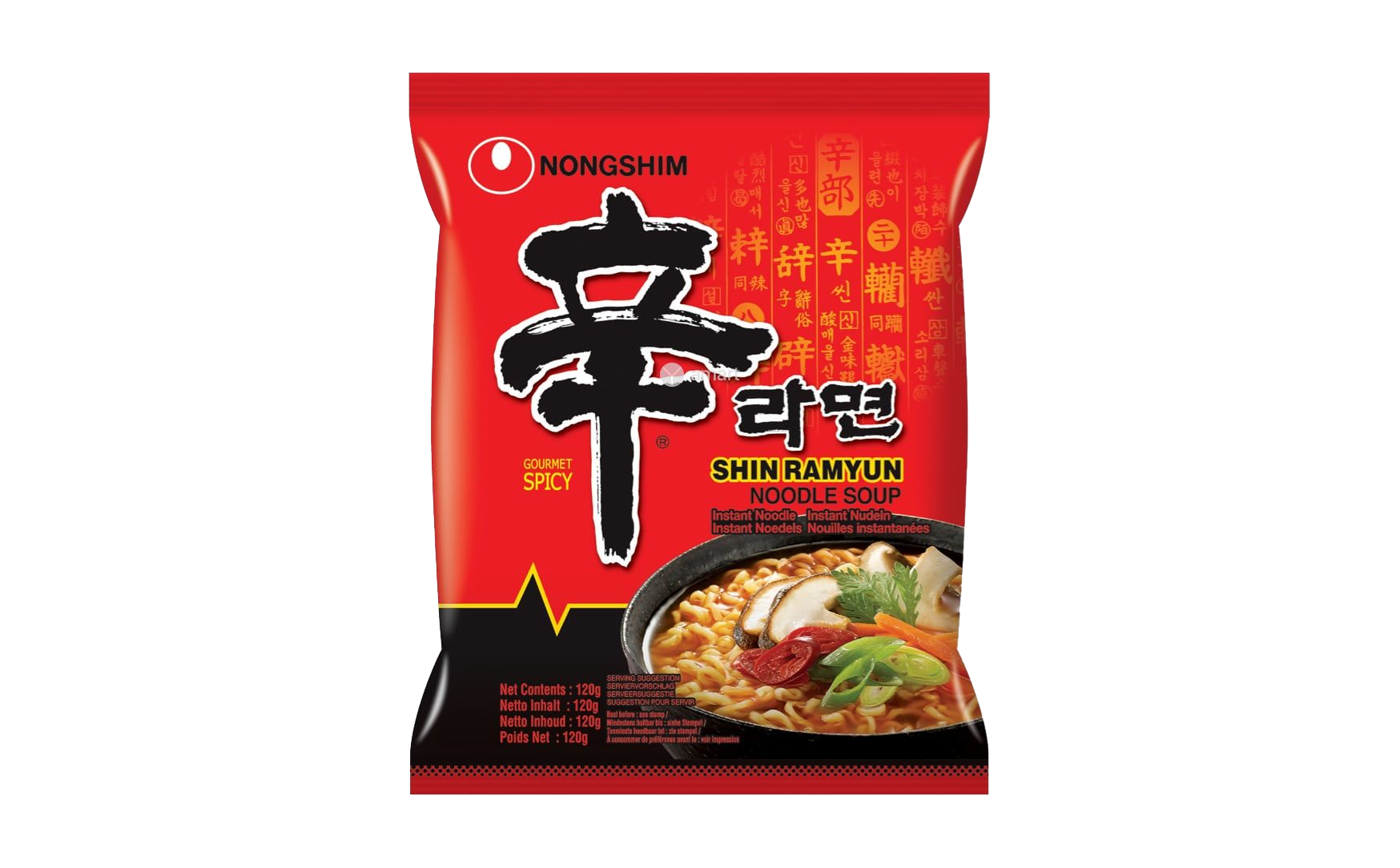 Лапша Shin ramyun (острая)