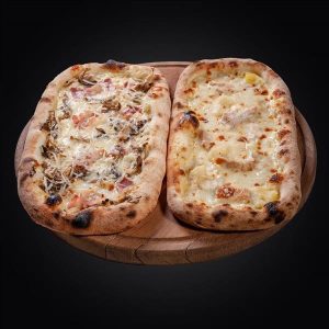 Пиццета "Гавайская & Бекон и вешенки" NEW