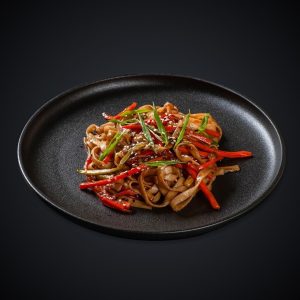 Лапша с овощами