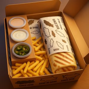 Шаурма с креветками комбо