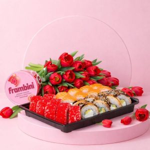 Набор 21 тюльпан