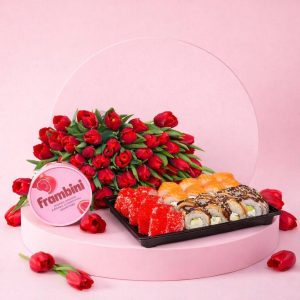 Набор 55 тюльпанов